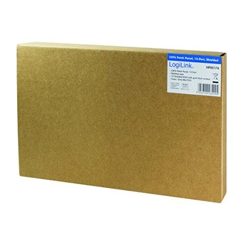 LogiLink Lankstinukas 12x RJ- 45 Cat.6 Pilka (NP0017A)