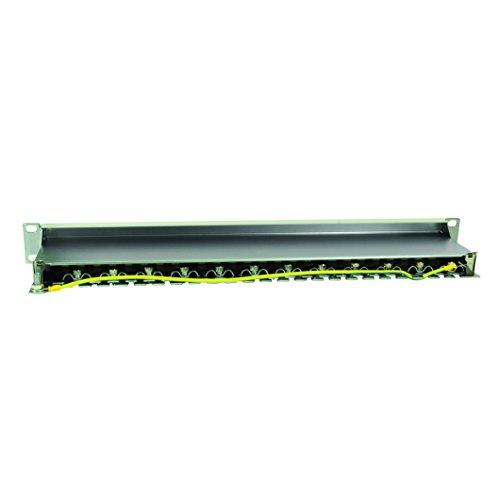 LOGILINK NP0040A LOGILINK – 19" pachpanelis, 6 kategorijos, 24 prievadų, ekranuotas STP, pilkas