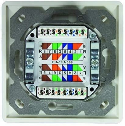 Logilink | Cat.6A sieninis lizdas STP | NP0124