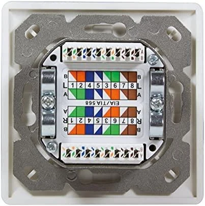 Logilink | Cat.6A sieninis lizdas STP | NP0124