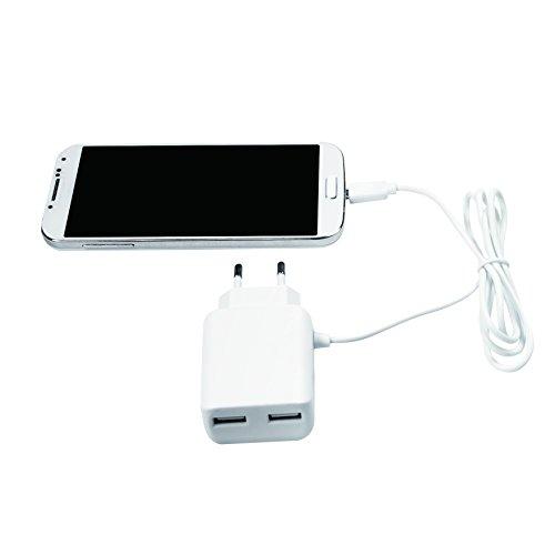 Įkroviklis LogiLink PA0157W 2x USB-A 2 A (PA0157W)