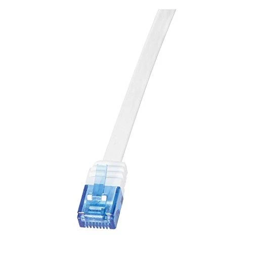 „LogiLink Patchcord U/UTP“, „Cat6“, 0,5 m, „Balta“ (CF2021U)
