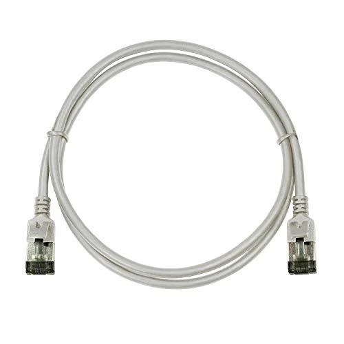 LogiLink LogiLink Patchkabel CAT6A STP TPE SlimLine grau 1,0m