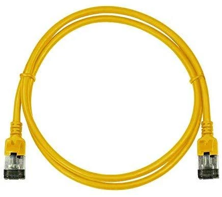 LogiLink LogiLink Patchkabel CAT6A STP TPE SlimLine gelb 0,5m