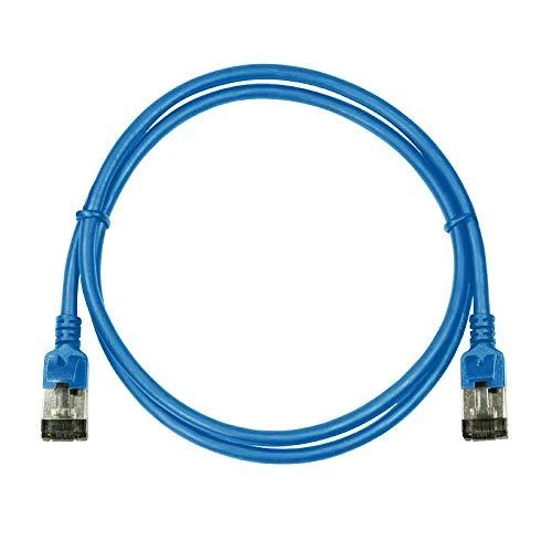 LogiLink Patchkabel CAT6A STP TPE SlimLine blau 3,0m