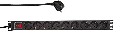 LOGILINK PDU9C02 LOGILINK- 19 maitinimo paskirstymo blokas su 9 lizdais (DIN49440)