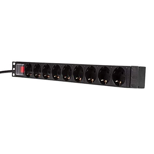 LOGILINK PDU9C02 LOGILINK- 19 maitinimo paskirstymo blokas su 9 lizdais (DIN49440)