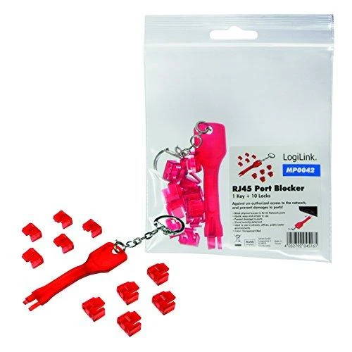 LOGILINK MP0042 LOGILINK - RJ45 prievadų blokatorius