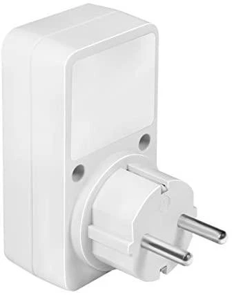 LogiLink Adapteris maitinimo lizdai su šviesos reguliatoriumi balta (PA0151)