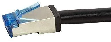 LOGILINK CQ7103S LOGILINK - Lauko kabelis CAT.6A S/FTP PVC+PE, juodas, 15m