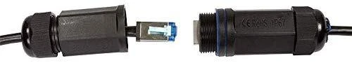 LOGILINK CQ7103S LOGILINK - Lauko kabelis CAT.6A S/FTP PVC+PE, juodas, 15m