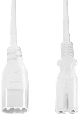 Maitinimo kabelis LogiLink 8 mm pailgėjimas, baltas (CP132)