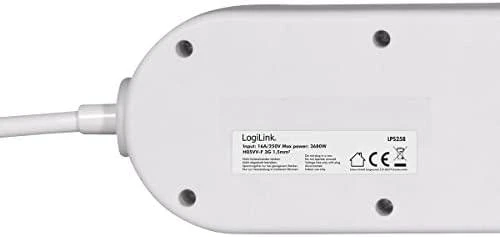 LogiLink 5 lizdai 1,5 m spalvos