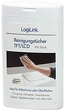 Valiklis LogiLink Prisijungti | Specialios valymo šluostės TFT ir LCD | švaresnis
