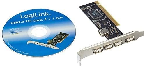 Logilink | 4+1-port USB 2.0 | PCI