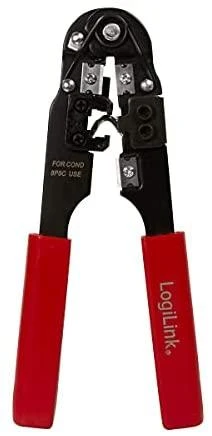 LogiLink Prisijungti | Presavimo įrankis RJ45 su metalo pjaustytuvu