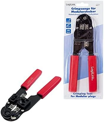 LogiLink Prisijungti | Presavimo įrankis RJ45 su metalo pjaustytuvu