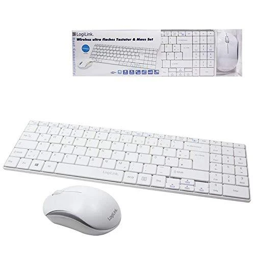 Klaviatūra ir pelė LogiLink Slim (ID0109)