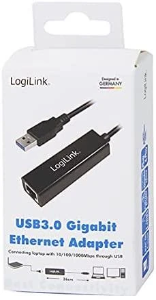 LOGILINK UA0184A LOGILINK – USB 3.0 į Gigabit adapteris