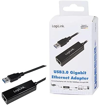LOGILINK UA0184A LOGILINK – USB 3.0 į Gigabit adapteris