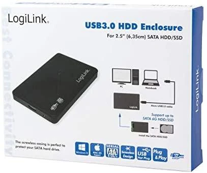 LogiLink UA0256 juoda