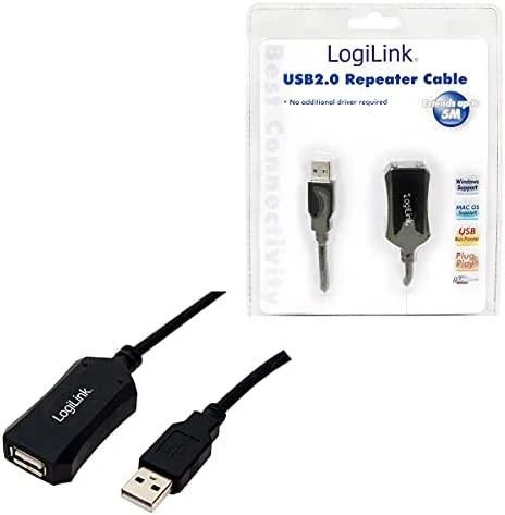 LOGILINK UA0001A LOGILINK - Kabelio kartotuvas USB 2.0 5m