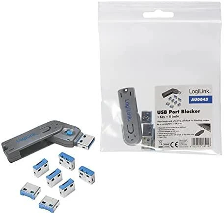 Logilink | USB port blocker | AU0045