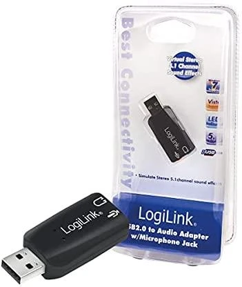 LogiLink Prisijungti | USB garso adapteris, 5.1 garso efektas