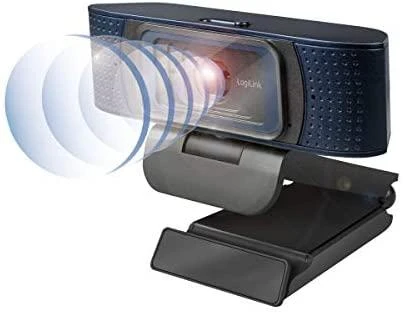 LOGILINK UA0379 HD USB internetinė kamera 80 laipsnių dvigubas mikrofonas