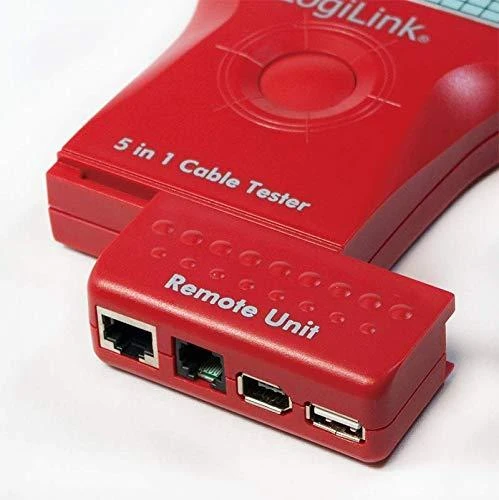 „Logilink“ kabelio testeris „5 viename“ su nuotoliniu įrenginiu