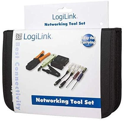 LOGILINK - Tinklo įrankių rinkinys su krepšiu