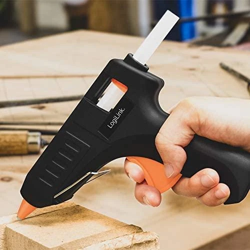 LogiLink Heißklebepistole, 20W, juodas/oranžinis