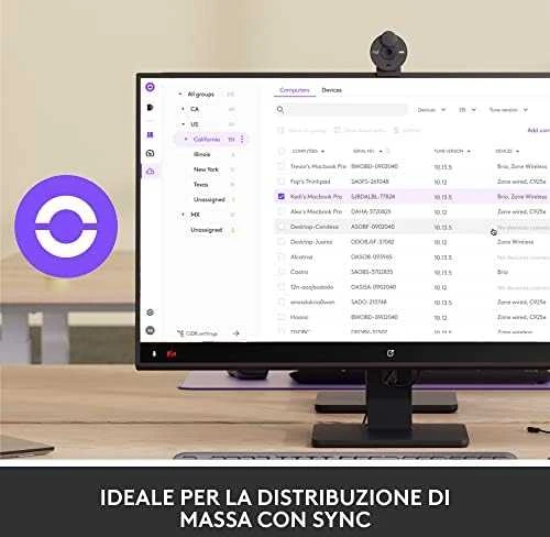 LOGITECH BRIO 305 žiniatinklio kamera, spalvota 2 MP 1920 x 1080 720p 1080p garso USB-C