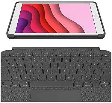 Logitech Combo Touch mobiliojo įrenginio klaviatūra QWERTZ Vokiečių Grafitas Smart Connector