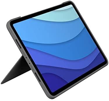 Logitech Combo Touch skirta Apple iPad Pro (2021) 12.9 col. - Dėklas su klaviatūra ir jutikliniu kilimėliu (vokiečių k.)