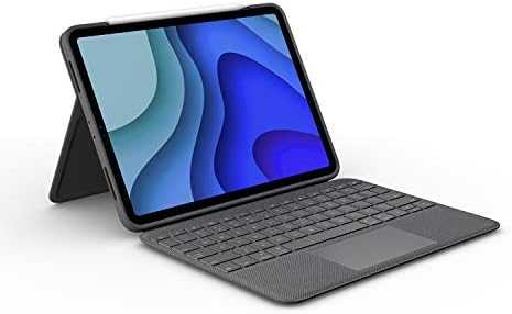 „Logitech Folio Touch IT-Layout“, skirta „Apple 11 iPad Pro“ (1G/2G), grafito spalvos