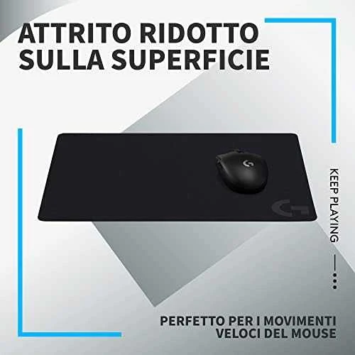 Pelės kilimėlis Logitech G240, juodos spalvos | 943-000785