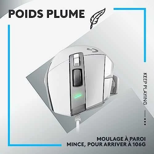 Logitech Pelė G502 X baltas baltas