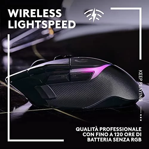 Žaidimų Pelė Logitech G502 X PLUS, juoda