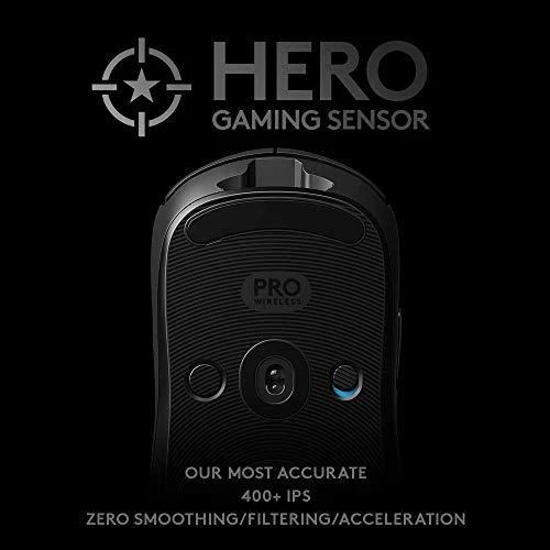 Belaidė žaidimų pelė Logitech G Pro, juodos spalvos (‎910-005272)