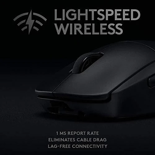 Belaidė žaidimų pelė Logitech G Pro, juodos spalvos (‎910-005272)