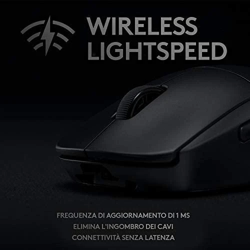 Belaidė žaidimų pelė Logitech G Pro, juodos spalvos (‎910-005272)