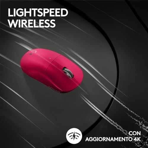 Žaidimų pelė Logitech G Pro X Superlight 2, rožinė