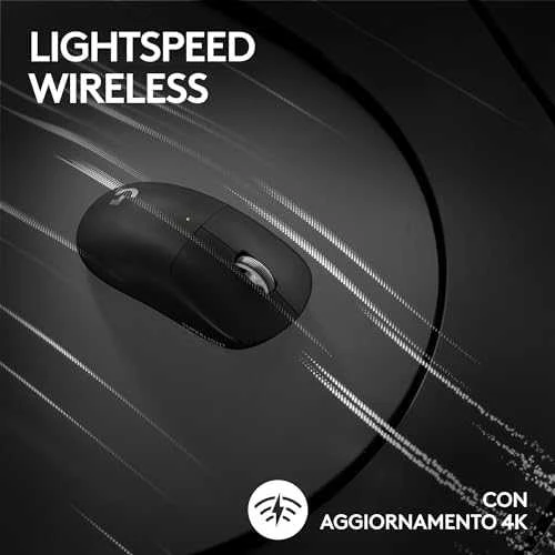 Žaidimų pelė Logitech G Pro X Superlight 2, juoda