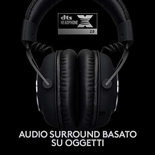 Belaidės Žaidimų ausinės Logitech G PRO X WIRELESS LIGHTSPEED, BLUE VO!CE,  PRO-G 50mm, DTS X 2.0 | Varle.lt