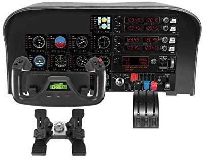 Logitech Pro Flight Radio Panel Skraidymo simuliatorius
