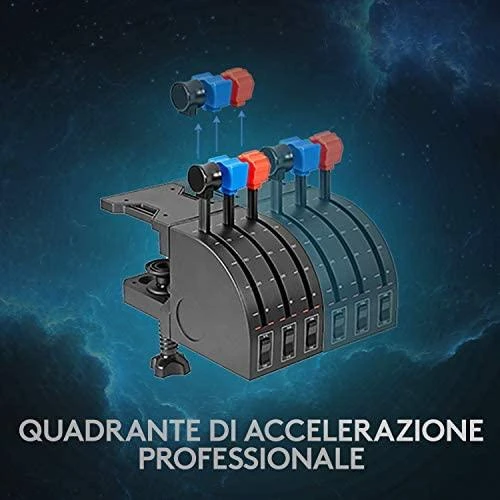 Logitech Pro Flight Yoke System Skraidymo simuliatorius