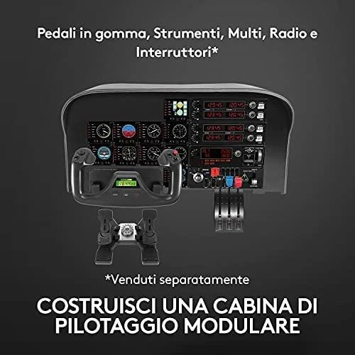 Logitech Pro Flight Yoke System Skraidymo simuliatorius