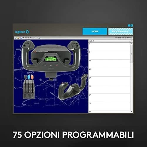 Logitech Pro Flight Yoke System Skraidymo simuliatorius