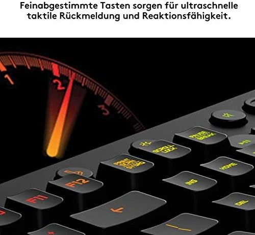 Žaidimų Klaviatūra Logitech G213 Prodigy RGB, DE išdėstymas